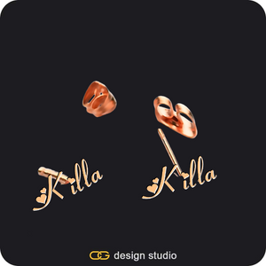 The Essential Stud Name Earrings