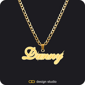 The Spotlight Double Plated Name Necklace