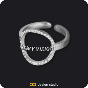 The Sparkling Name Ring