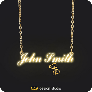 The Essential Name Necklace: Sparkling Charm