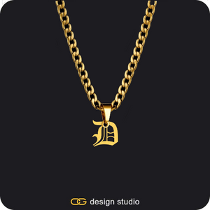 The Essential Name Necklace: Cuban chain