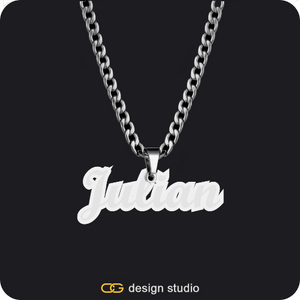 The Spotlight Double Plated Name Necklace
