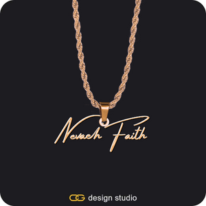 The Premier Script Name Necklace