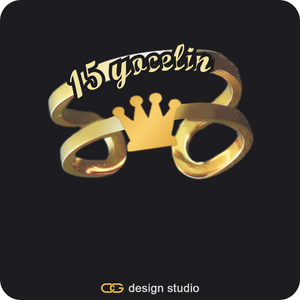 The Bold Name Ring