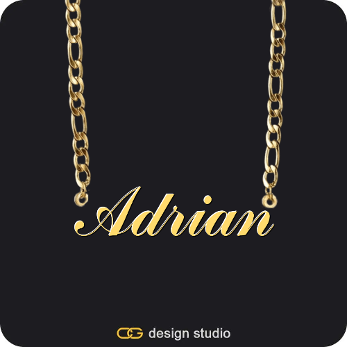 The Essential Name Necklace,Item Personalization,Clover Initial Necklace - A / 18 inch