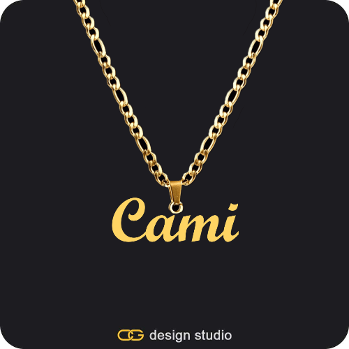 The Essential Name Necklace: Looped,Item Personalization