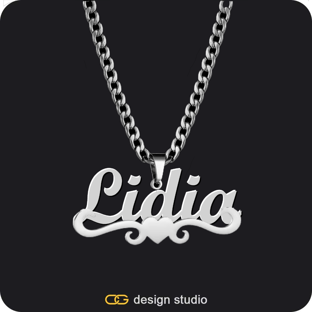 The Essential Name Necklace: Underline,Item Personalization