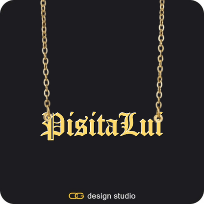 The Essential Name Necklace,Item Personalization,The Essential Name Necklace,The Essential Name Bracelet,The Essential Name Bracelet,The Essential Name Necklace: Cuban chain