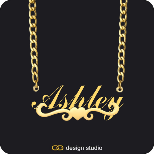 The Essential Name Necklace: Underline,Item Personalization