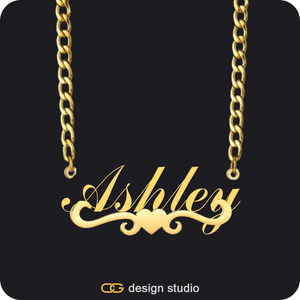 The Essential Name Necklace: Underline,Item Personalization