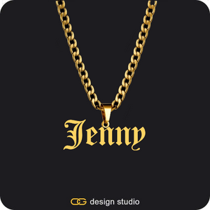 The Essential Name Necklace: Looped,Item Personalization