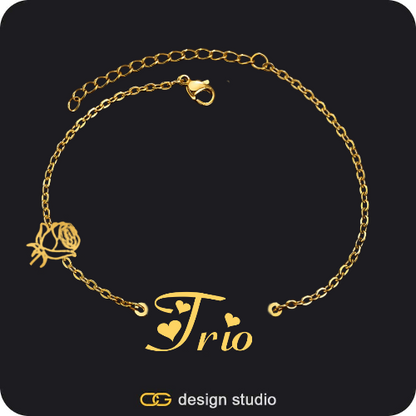 The Essential Name Bracelet,The Essential Name Necklace: Underline,Item Personalization