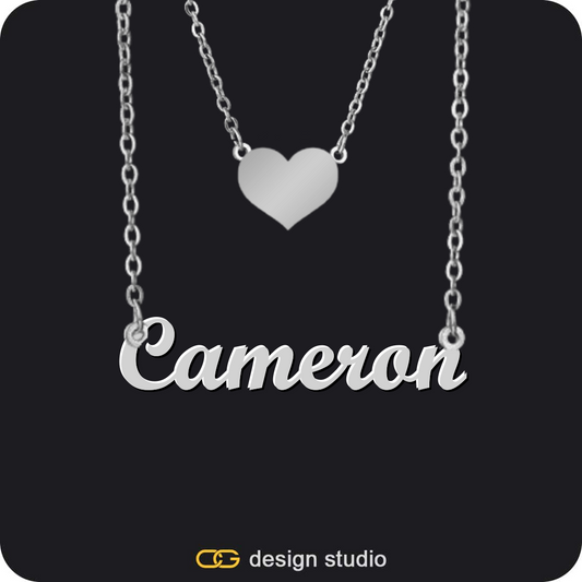 The Essential Name Necklace: Charm,Item Personalization