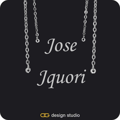 The Essential Name Ring: Glitter,The Essential Name Necklace: Double Layer