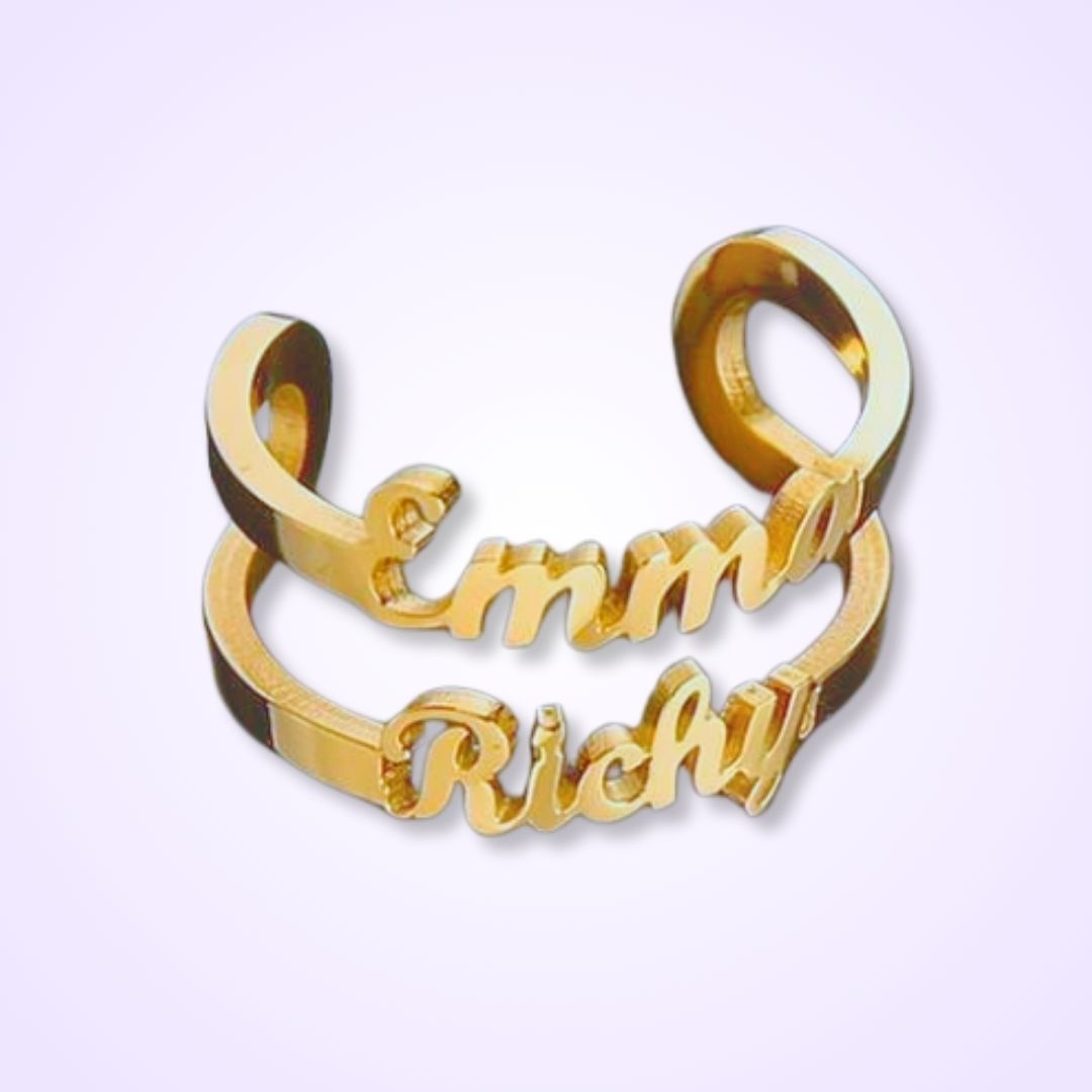 The Bold Name Ring