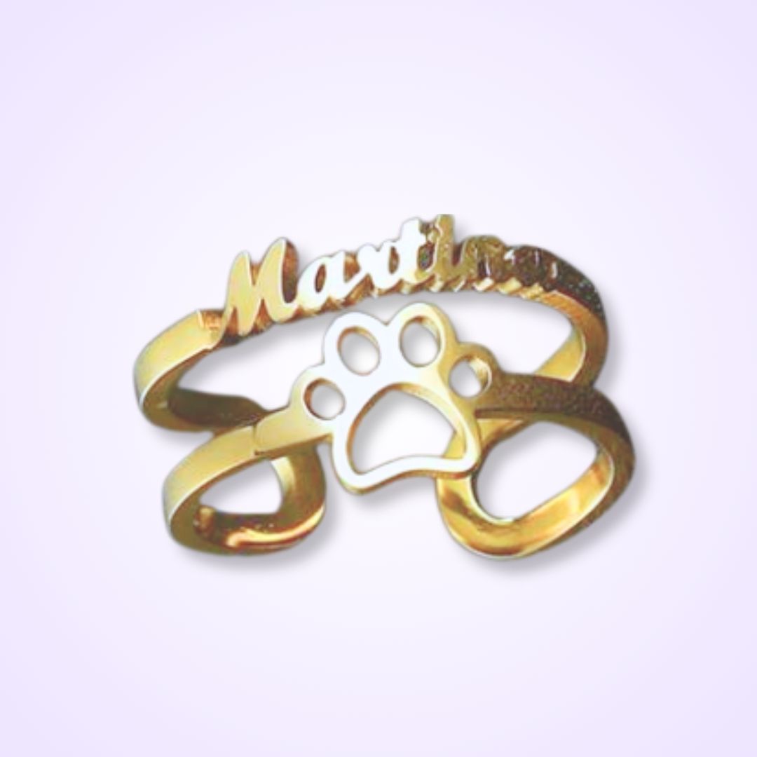 The Bold Name Ring