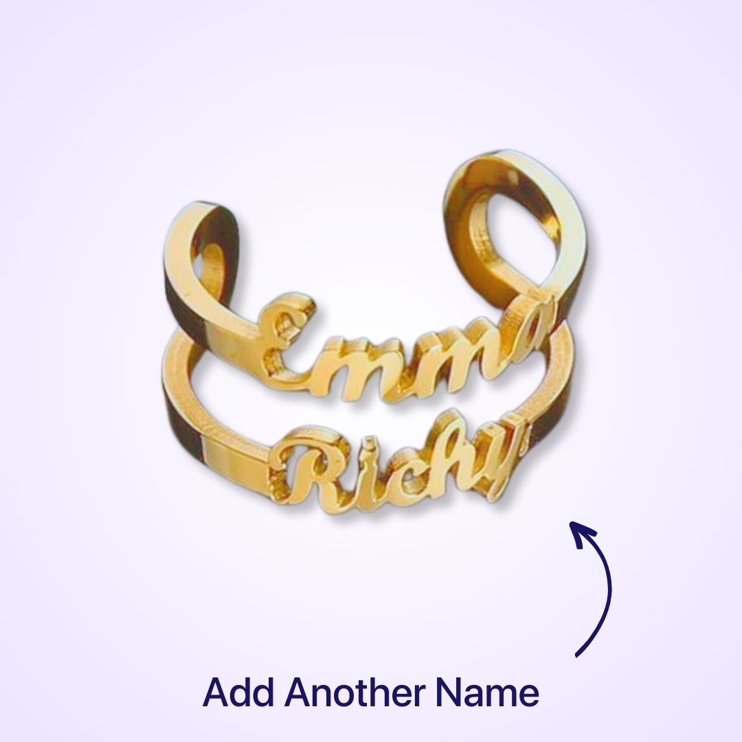 The Bold Name Ring