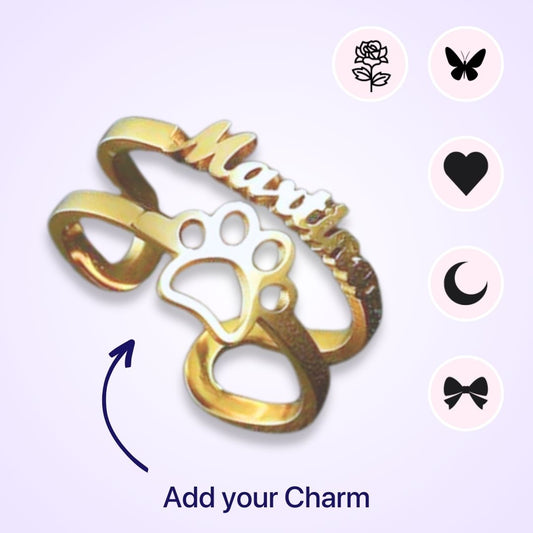 The Bold Name Ring