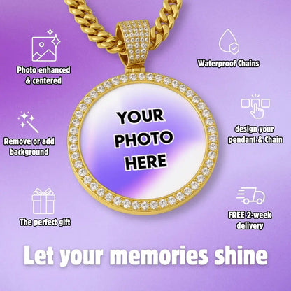 Custom Photo Pendant
