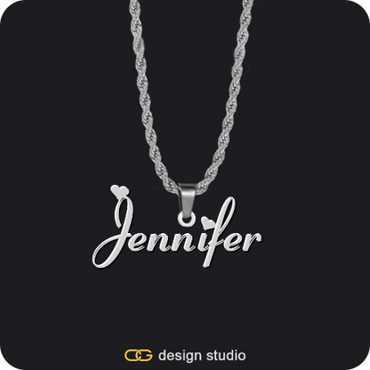 The Essential Name Necklace,Item Personalization,Block initial necklace - Z,Custom Photo Pendant - Gold / Wings / Rope