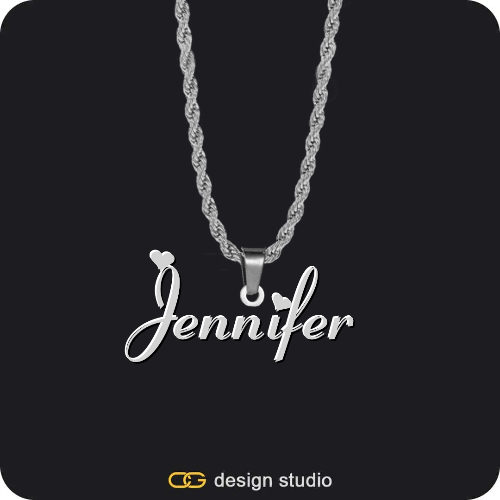 The Essential Name Necklace,Item Personalization,Block initial necklace - Z,Custom Photo Pendant - Gold / Wings / Rope
