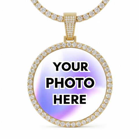 Custom Photo Pendant XL
