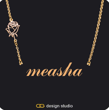 Pre-Made Name Necklace