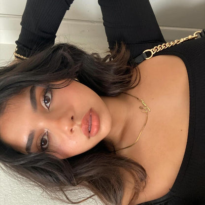 The @LaDestinyLuna Signature Name Necklace