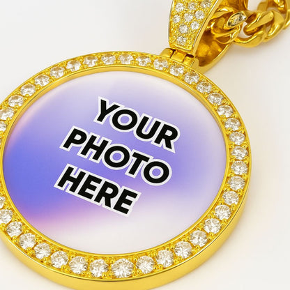 Custom Photo Pendant: Wings