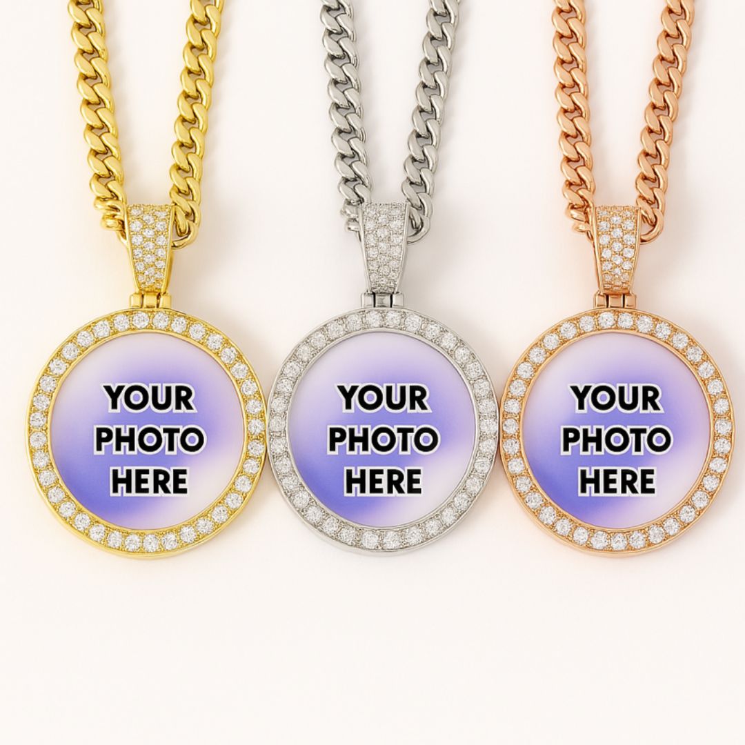 Custom Photo Pendant: Wings