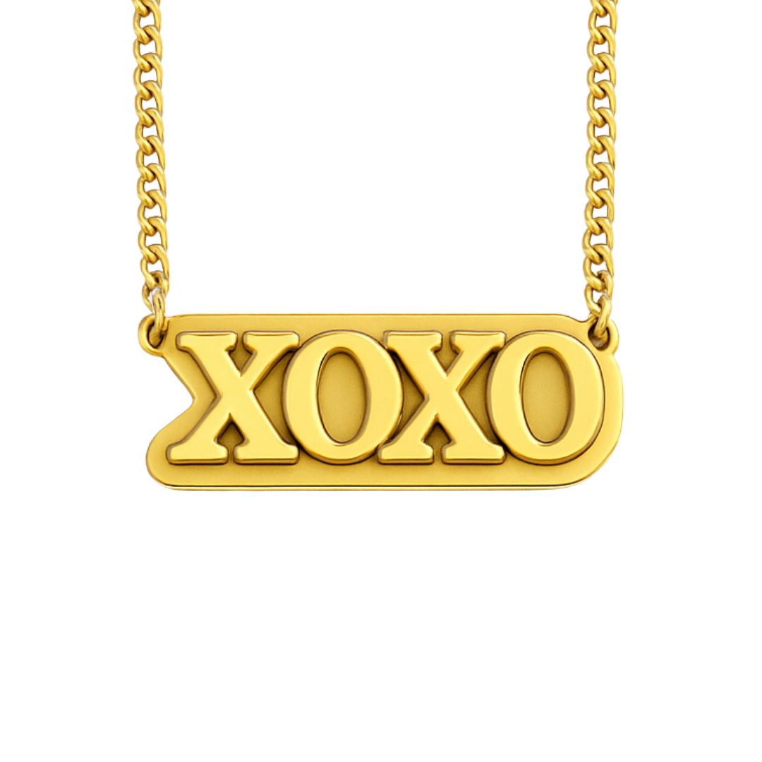 The Spotlight Double Plated Name Necklace
