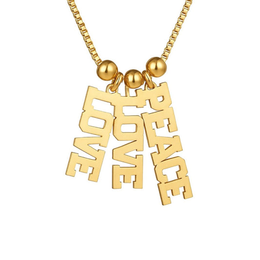 The Cascade Multiple Name Necklace