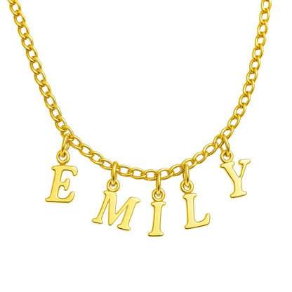 Las Embrujadas - Collar con Nombre Colgante 