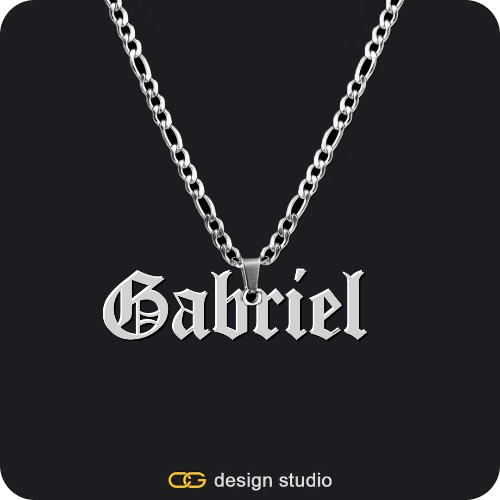 The Essential Name Necklace,Item Personalization