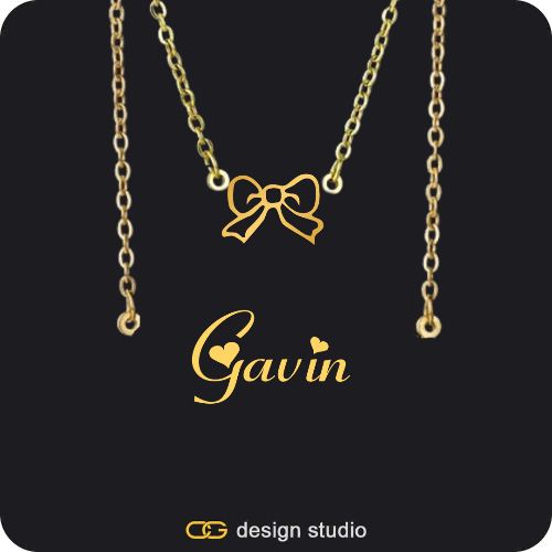 The Essential Name Necklace: Double Layer