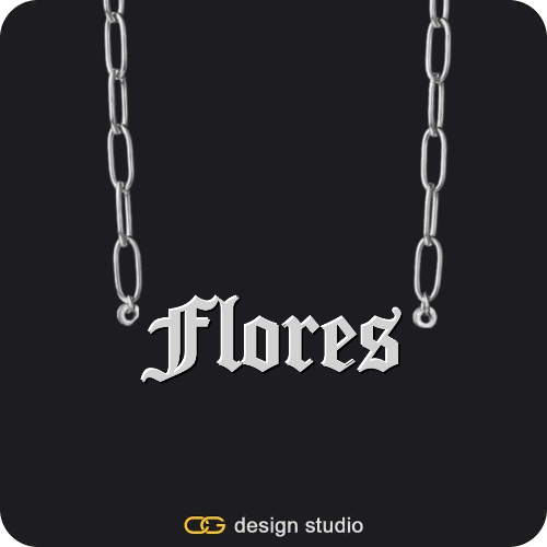 The Essential Name Necklace,Item Personalization