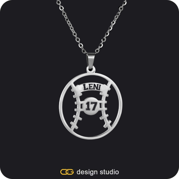 The Playmaker Name Necklace,Clover Initial Necklace - A / 18 inch,The Cascade Multiple Name Necklace