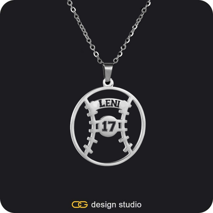 The Playmaker Name Necklace,Clover Initial Necklace - A / 18 inch,The Cascade Multiple Name Necklace