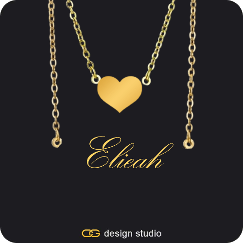 The Essential Name Necklace: Double Layer