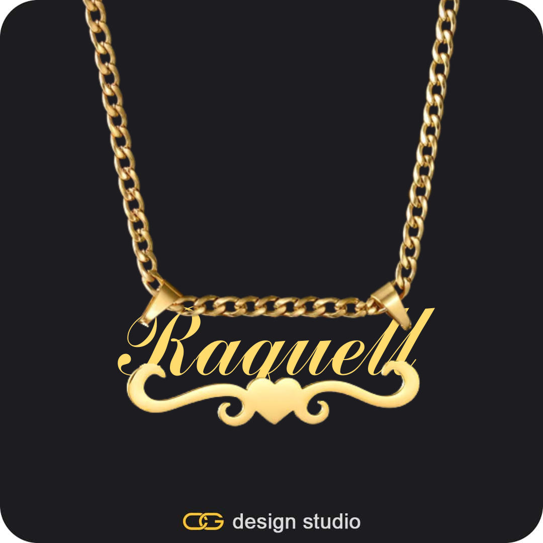 The Essential Name Necklace: Underline,Item Personalization