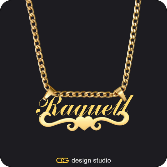 The Essential Name Necklace: Underline,Item Personalization