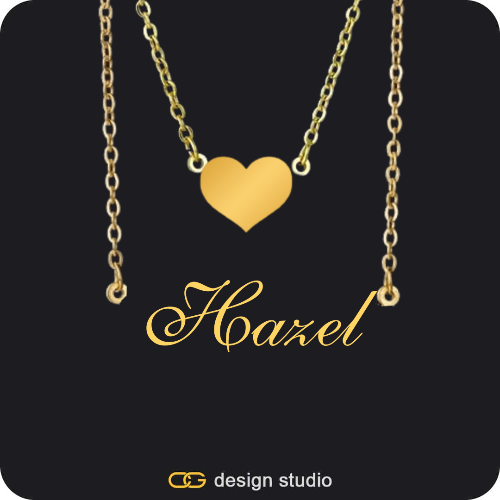 Shell Initial Necklace - Z / Silver,The Essential Name Necklace: Double Layer