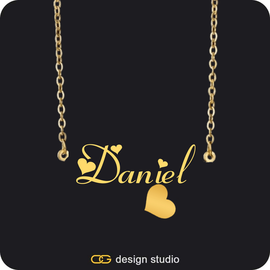 The Essential Name Necklace: Charm