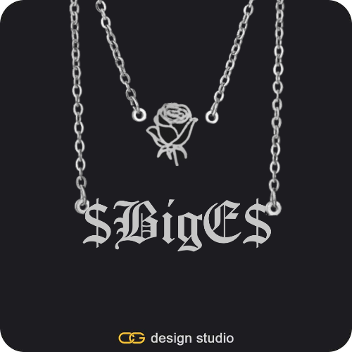 The Essential Name Necklace: Double Layer