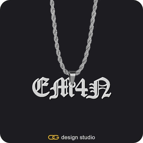 The Essential Name Necklace,Item Personalization