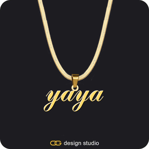 The Essential Name Necklace,Item Personalization