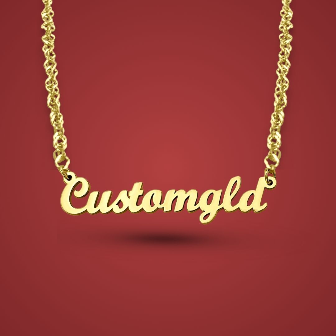 Essential Twist - CustomGLD Personalized Name Necklace