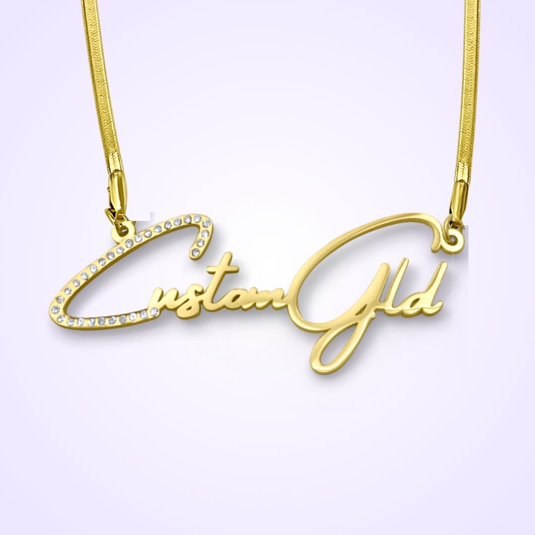 The Premier Script Name Necklace