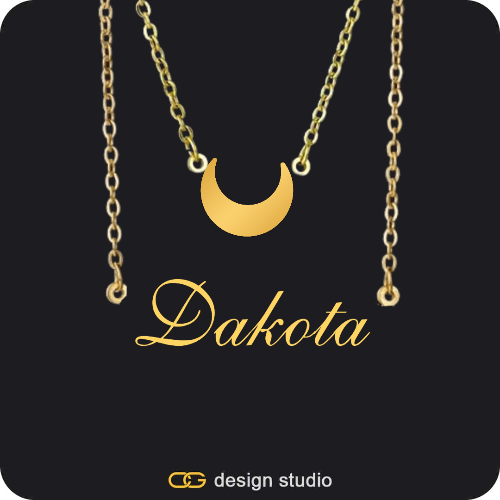 The Essential Name Necklace: Double Layer