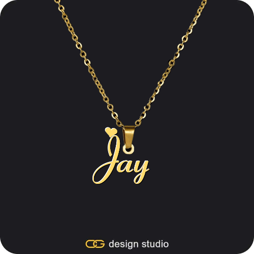 The Essential Name Necklace,Custom Photo Pendant - Gold / Wings / Rope,Hexagon initial necklace - Z